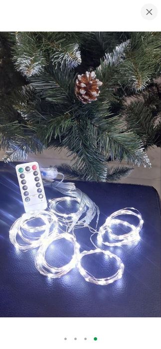 ЗНИЖКА НА ГІРЛЯНДИ! гірлянда Мішура, Роса, Штора Роса, Хвойна лапа