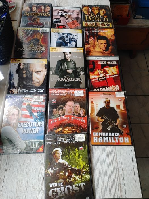 Filmy DVD sensacyjne