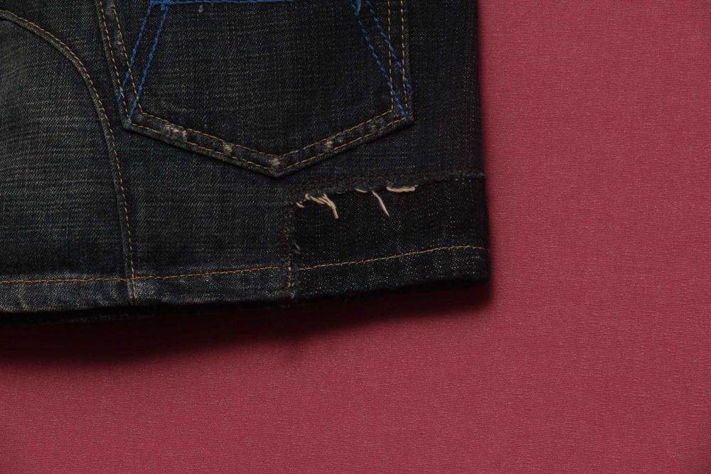 G-star raw рр xs 27 юбка из хлопка авторского кроя