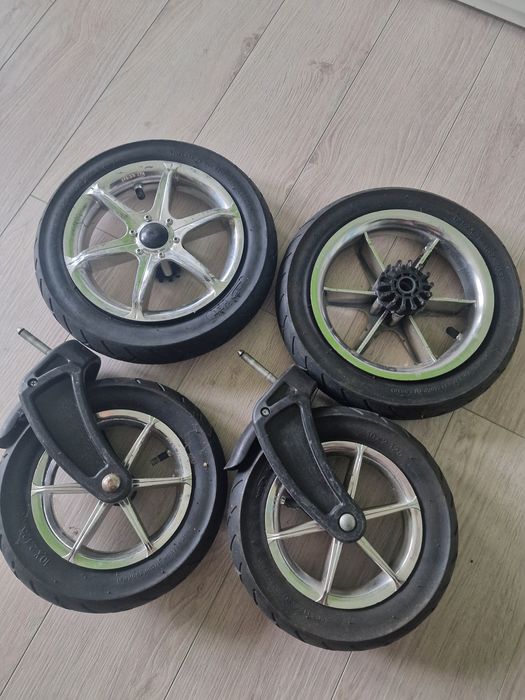 Pompowane koła do wózka kpl