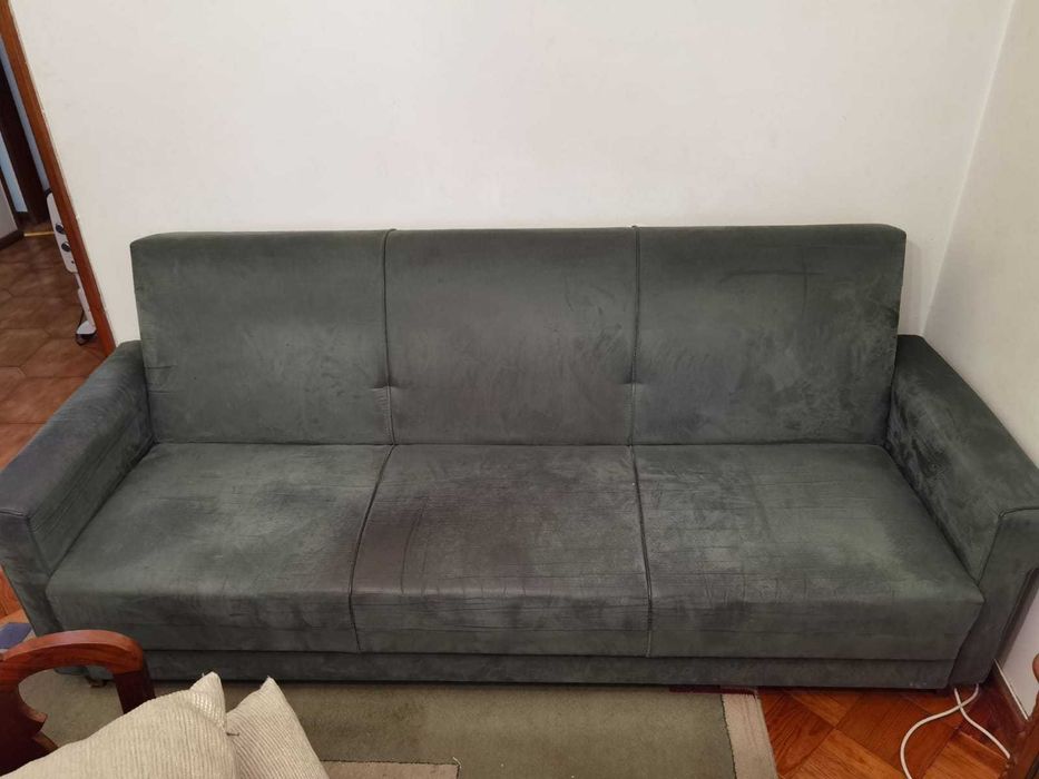 Sofá elegante e confortável