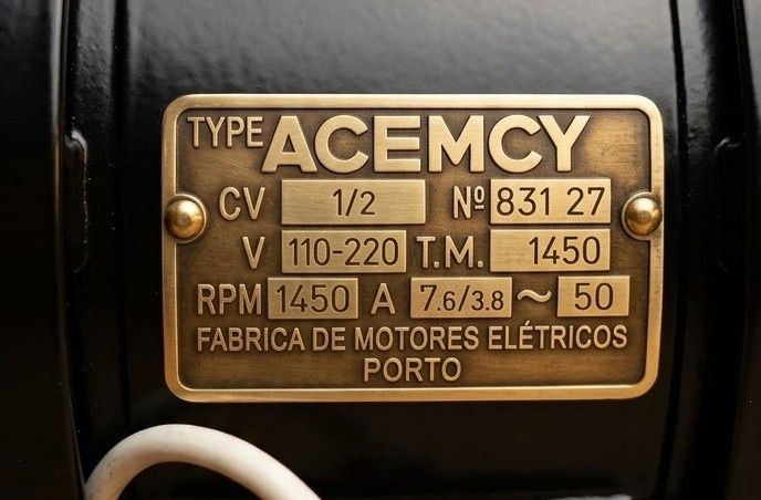 Motor Elétrico Monofásico  ACEMCY – 1/2 CV