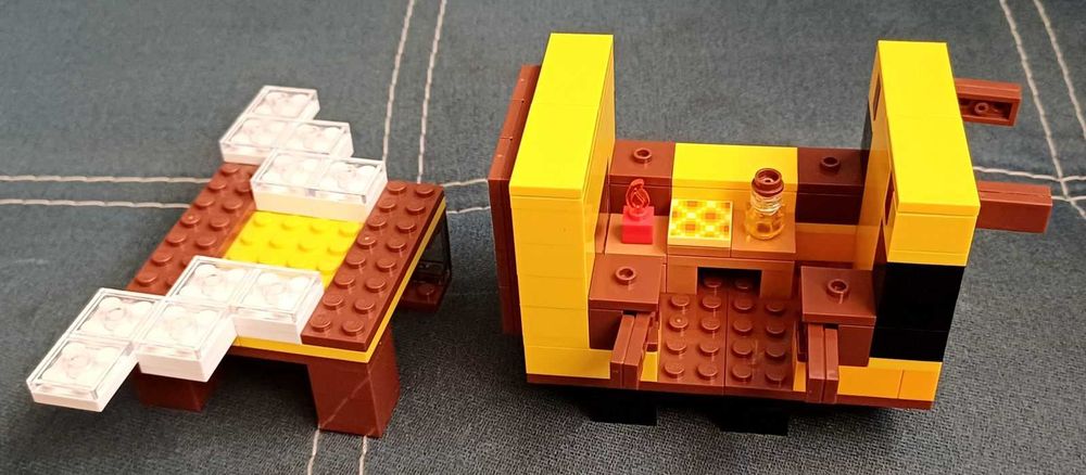 LEGO 21241 Minecraft – Pszczeli Ul 8+ - jak nowe
