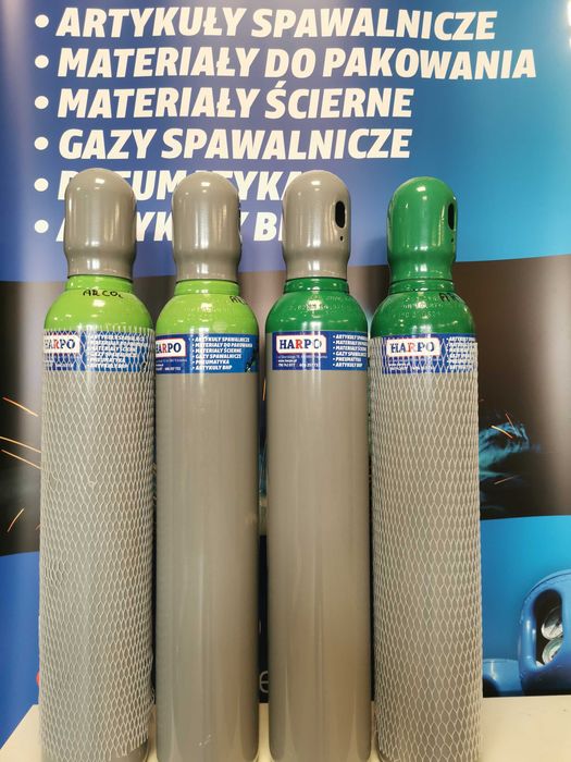 NAPEŁNIANIE butli AR/ARco2/Azot/Tlen/