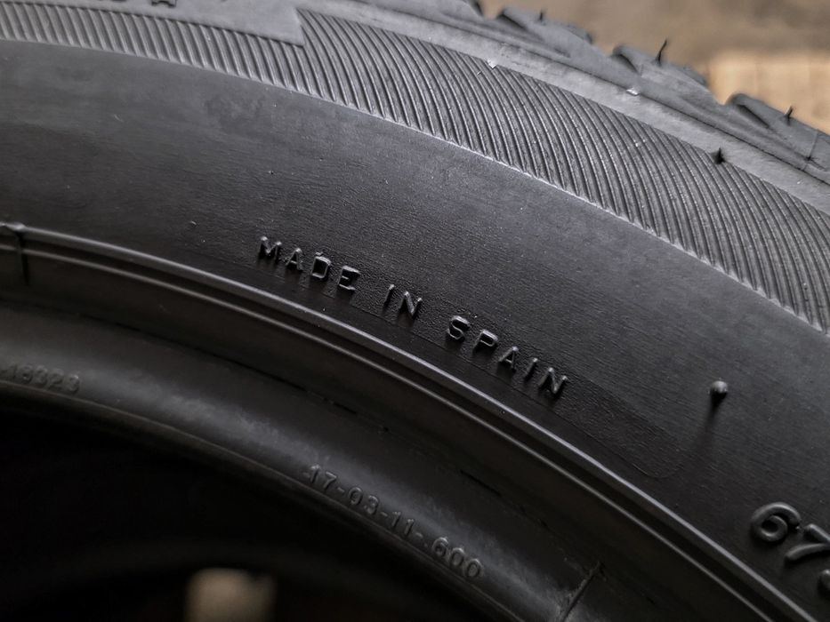 Пара 225/45r17 Bridgestone | 7mm | 2024 | Made in Spain | 2шт | Преміум шини | Ідеальний стан, без пошкоджень, без ремонтів | Як нові