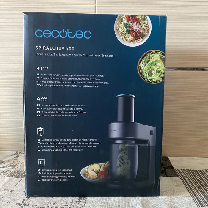 Espiralizador da marca Cecotec