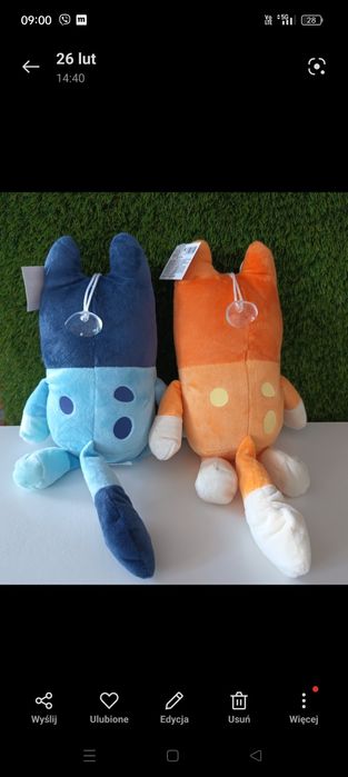 Blue maskotka, figurki, rodzina, zestaw, pieski, na prezent, święta