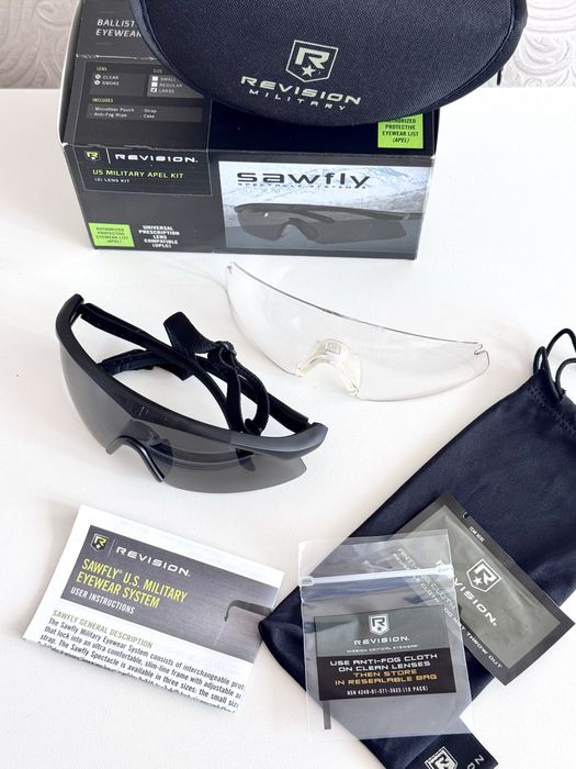 Окуляри балістичні Revision Sawfly US Military Apel Kit