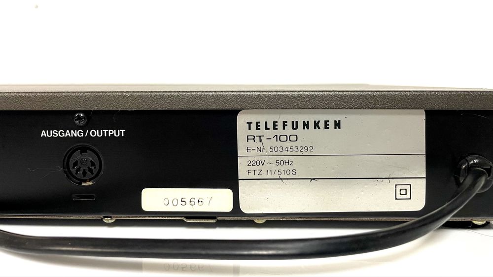 TELEFUNKEN RT-100 Radio AM/FM Stereo Tuner Audio HiFi