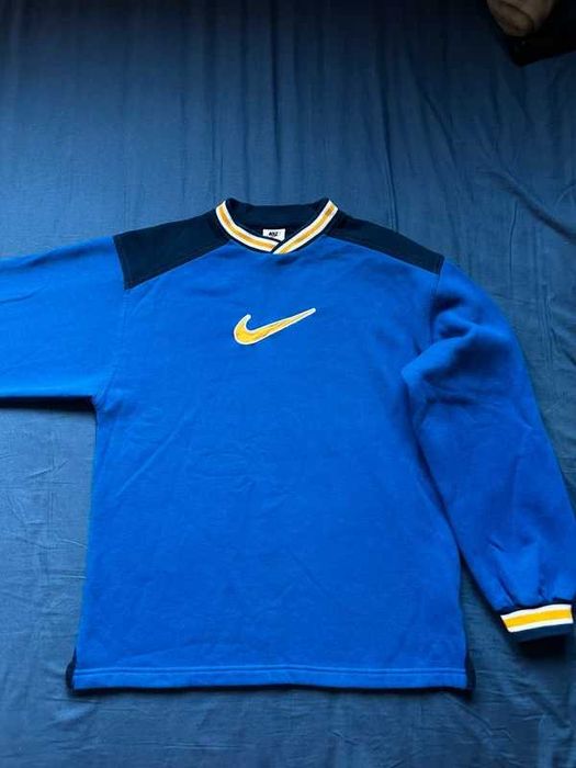 Vintage Nike Sweatshirt Center Swoosh Big Logo Boxy 90s S/M unisex - rare