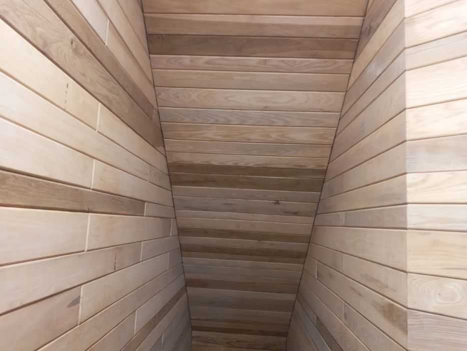 Вагонка ясень строганная