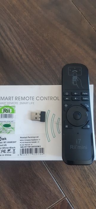 Смарт TV аеро пульт Rii mini i7