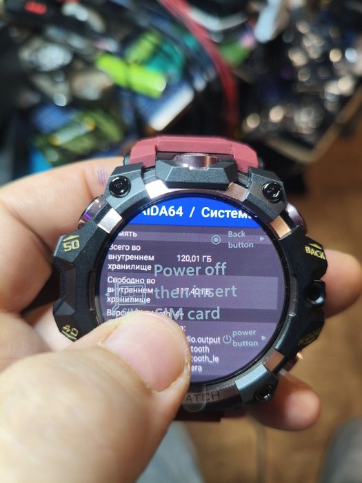 Смарт часы с сим картой 8/128G. 10 android. 1460mah