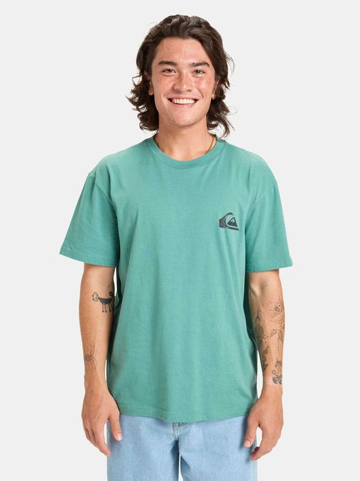 T-Shirt Niebieski Regular Fit QUiksilver
