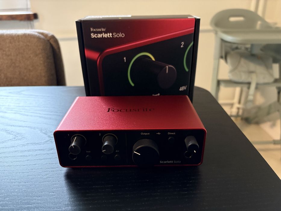 Focusrite Scarlett Solo 4Gen