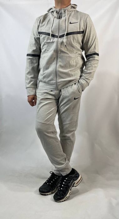Чоловічий костюм Nike | Діагональ | Сірий  | L-4XL | Туреччина