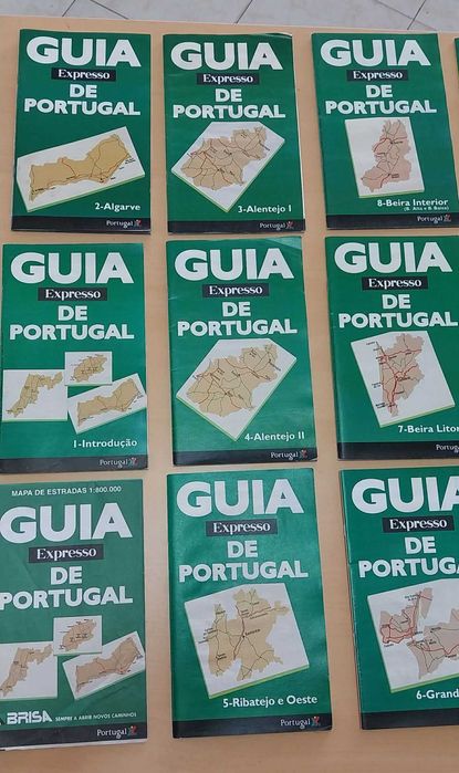 Coleção de 14 Revistas da Edição Expresso com Guias sobre as Cidades