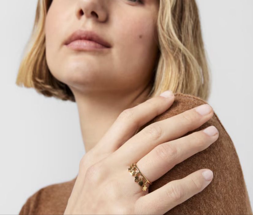 Срібна Каблучка Tous Vermeil 18K, Cool Joy, 12 Розмір