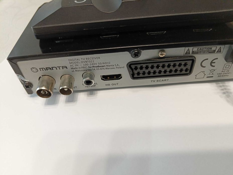 Sprzedam dekoder DVB-T2 Manta 22