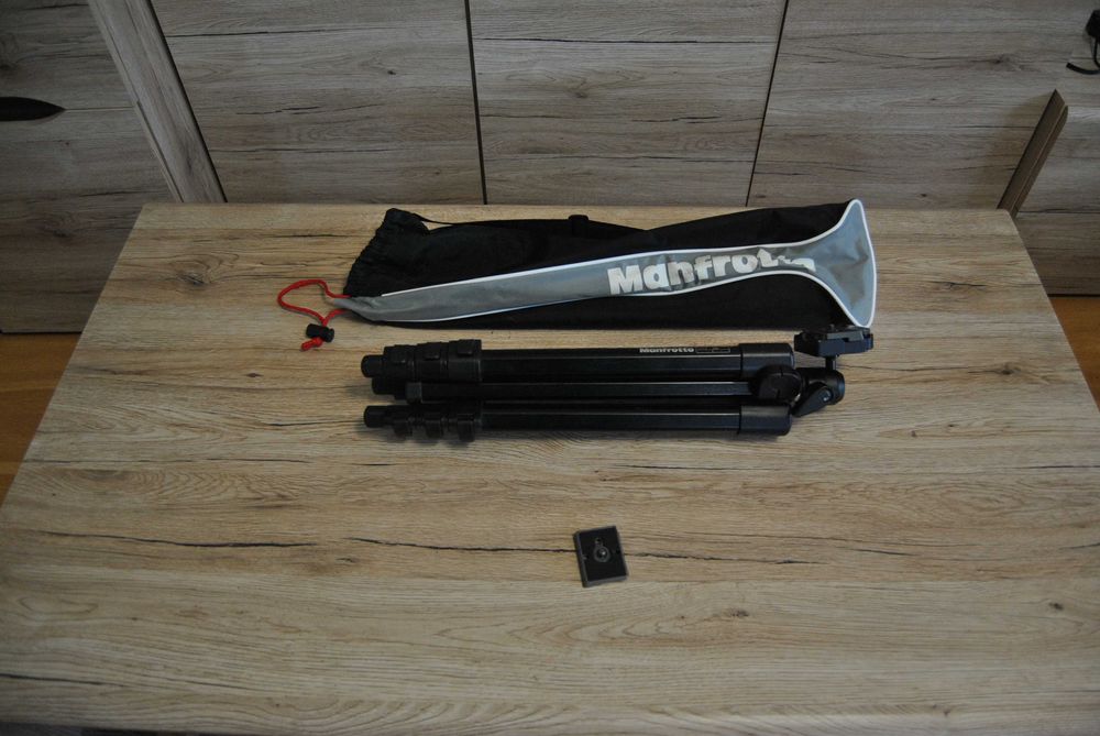 Statyw Manfrotto 725B Digi Black (Stan Bardzo Dobry)