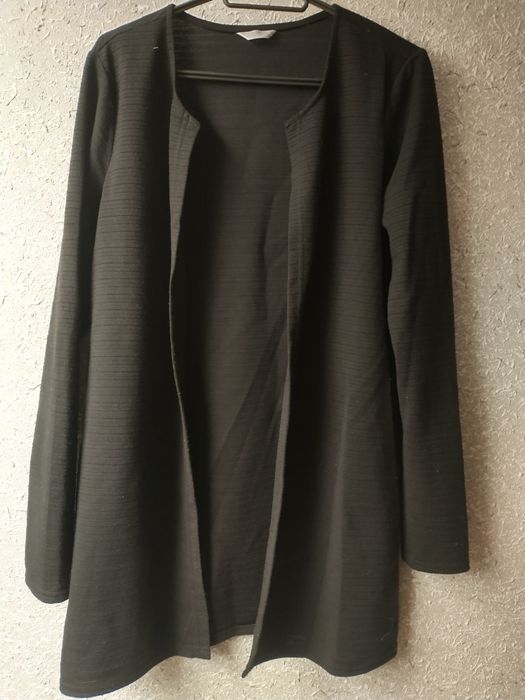 Czarna narzuta/ kardigan