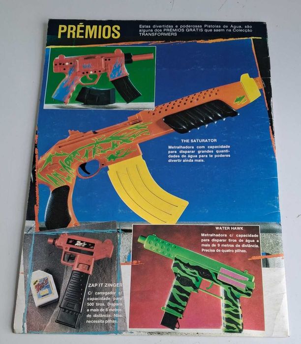 Caderneta: TransFormers de 1992