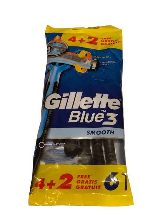Gillette Blue3 smooth maszynki jednorazowe
