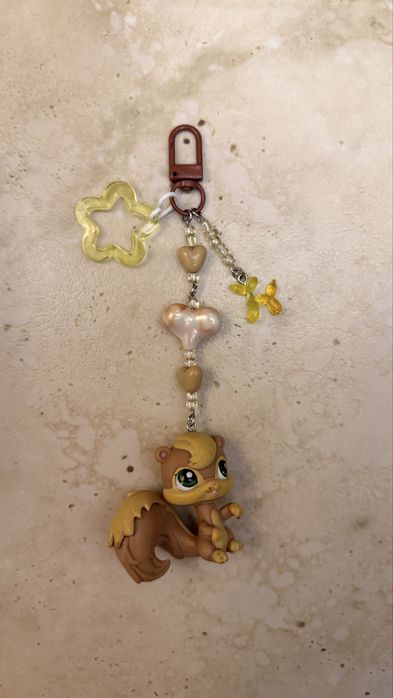 Brelok breloczek lps littlest pet shop wiewiorka