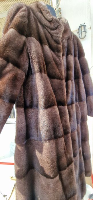 casaco de vison natural