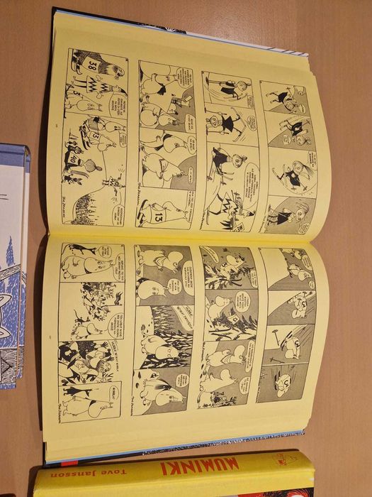 Muminki komiksy tomy 1-2-3-4 Lars Jansson