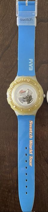 Relógio Swatch Beach Volley, World Tour, Fiv3 e