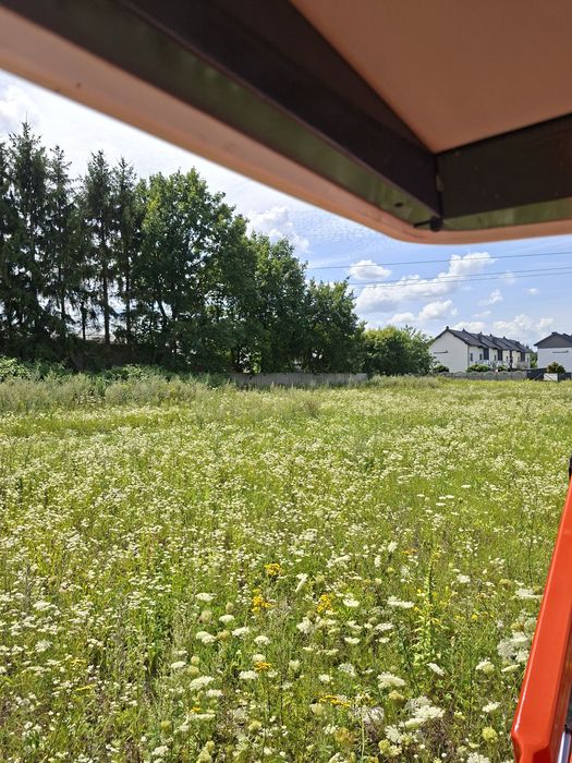Koszenie mulczerem traw nieużytków ,prace glebogryzarką separacyjną
