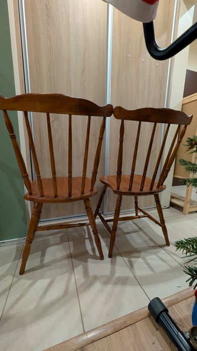 Krzesło gięte drewniane 2szt.