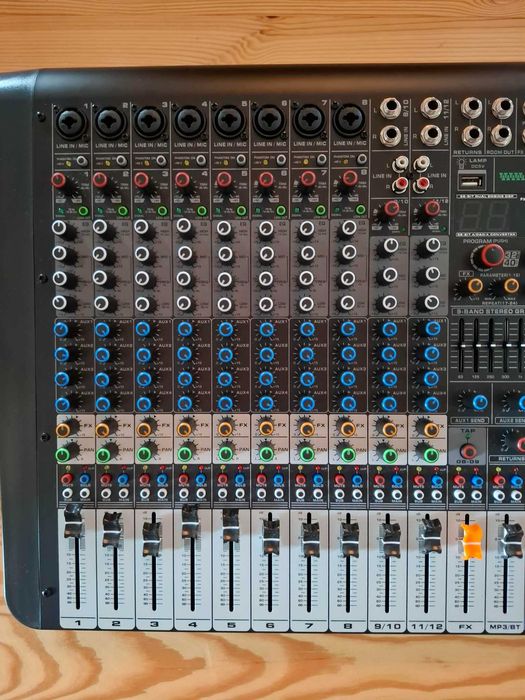 Nowy! Mikser Audio ZZIPP ZZMX12PRO 12-Kanałowy z DSP/MP3/BT