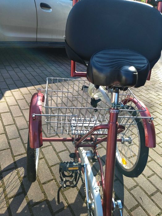 Dla niepełnosprawnych rower Tolek bezpieczny rehabilitacyjny