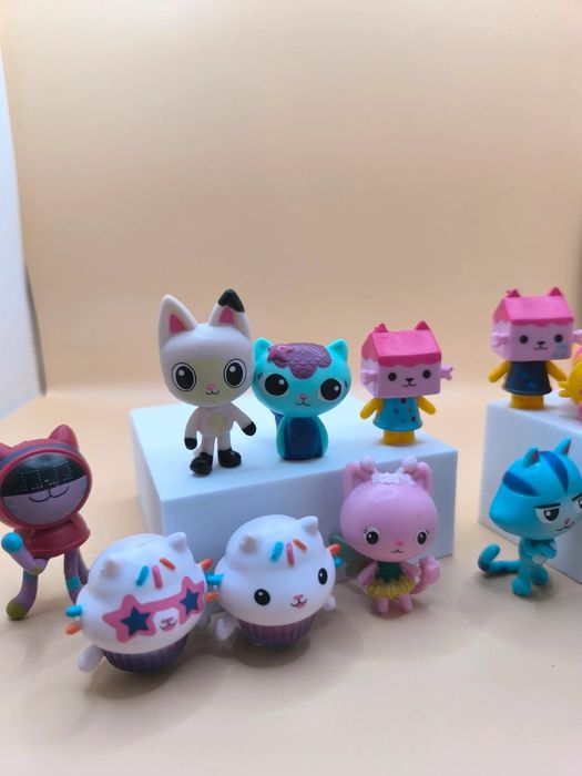 Figurki koci domek Gabi