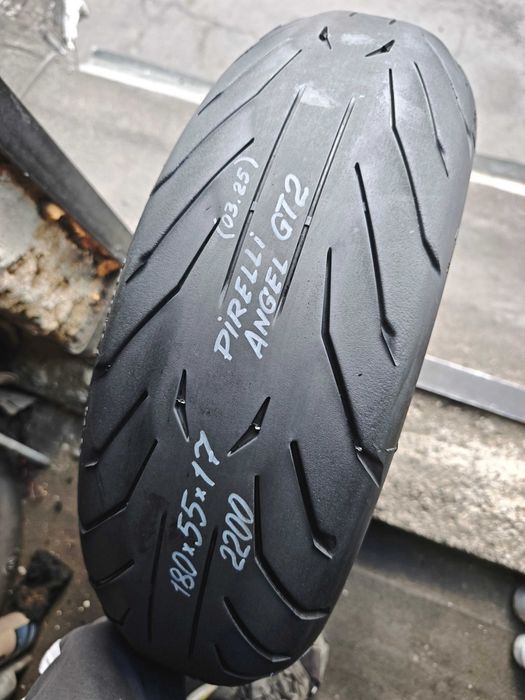 Мото шина резина спорт 180/55 R17 задняя с Германии