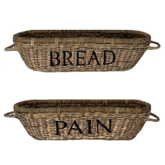 Kosz koszyk na chleb z rattanu naturalny wiklinowy