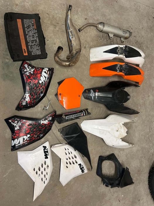 KTM EXC 125  2008- Zadbany