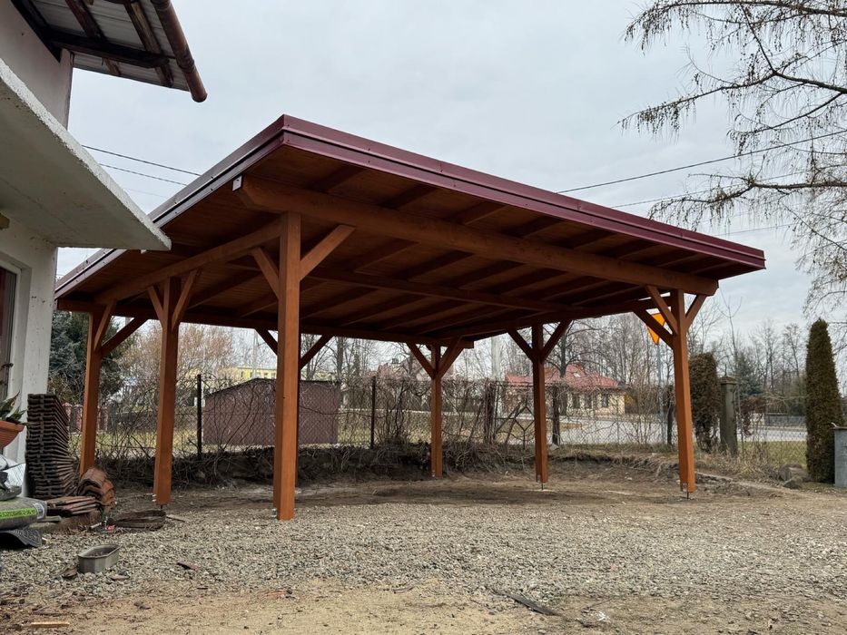 Carport. Wiata samochodowa. Zadaszenie