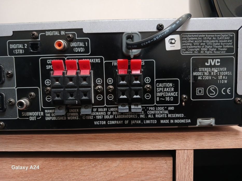 Ресивер JVC rx-e100rsl Пульт!