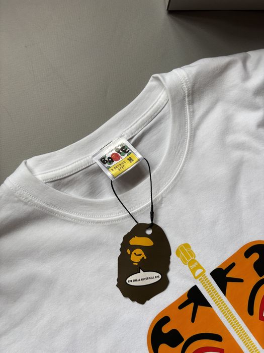 ‼️РОЗПРОДАЖ‼️ Футболка Bape Tiger / Бейп тайгер / бейп тигр / бейп с тигром / бейп з тигром чорна / біла