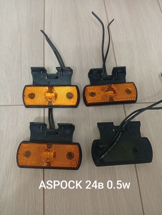 Ліхтар бічний габаритний  жовтий ASPOCK A21-2000-154