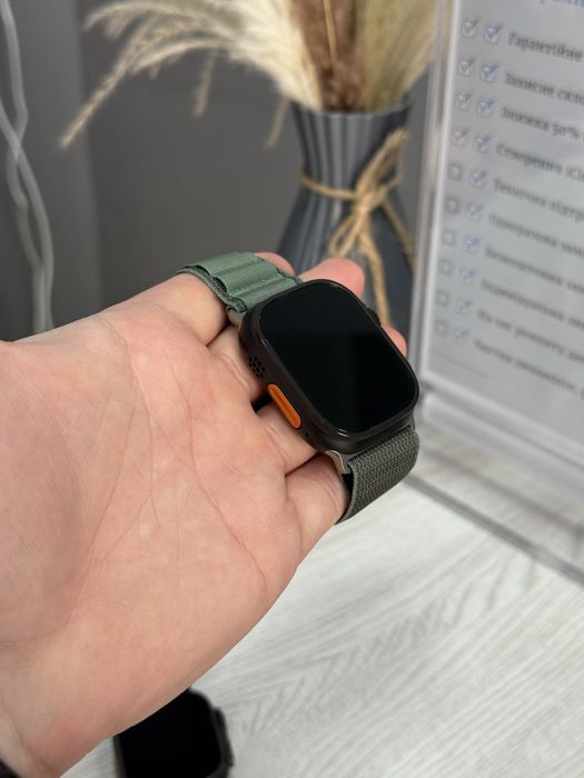 Apple watch ultra 2 49mm black titaniun, стан 10/10.