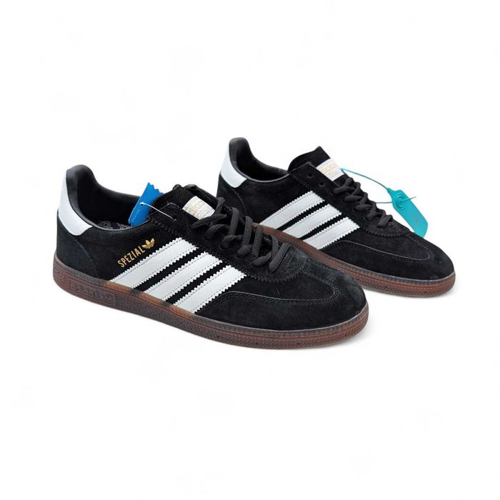 Кросівки Adidas Spezial чорні (жіночі/чоловічі) кеди Адідас