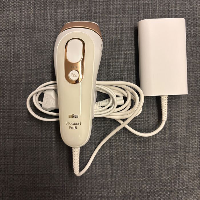 Braun Luz Pulsada (IPL) Silk-Expert Pro 5 branco / dourado como novo