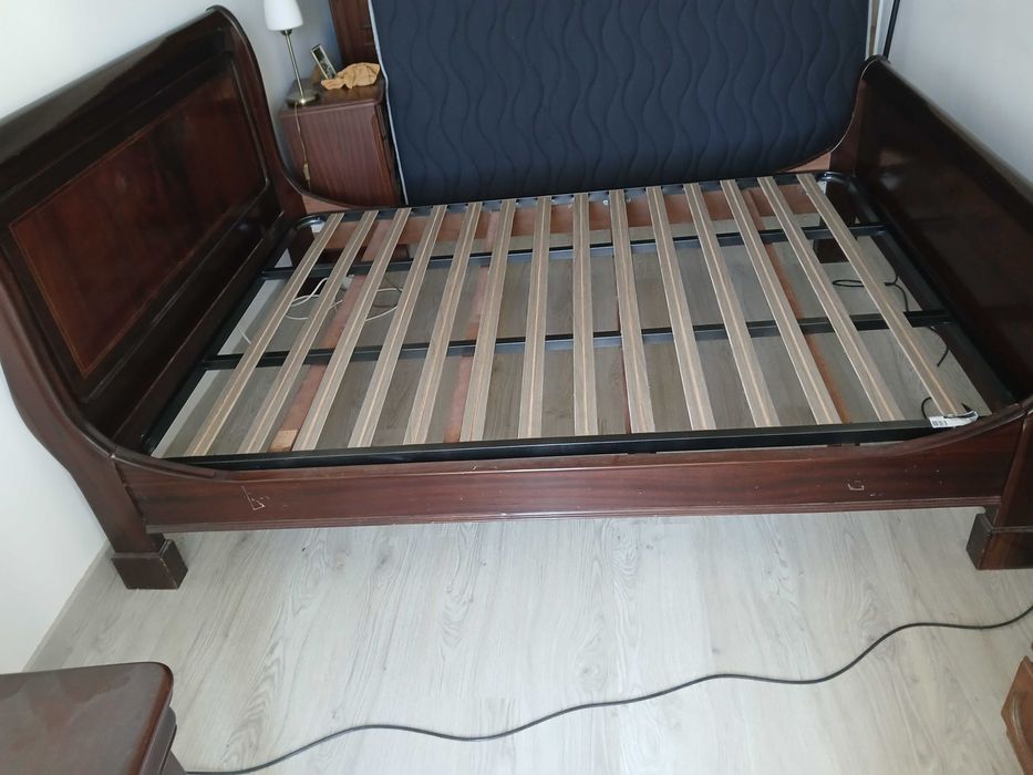 Cama Casal -  Estilo Império (Bateaux).