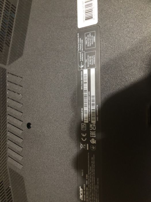 Acer Nitro5 AN515-55  i5 10gen  GTX 1650 SUPER  16 ГБ