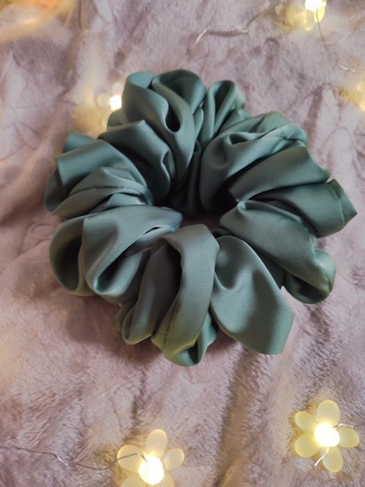 Scrunchie do włosów Maxi Szałwia