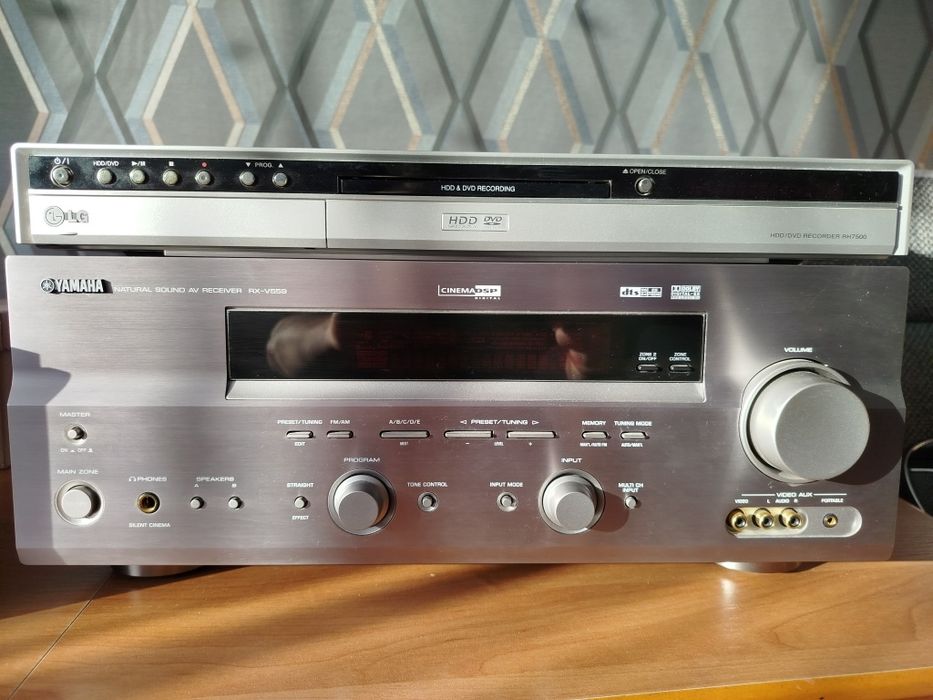 Amplituner Yamaha RX-V559 zestaw